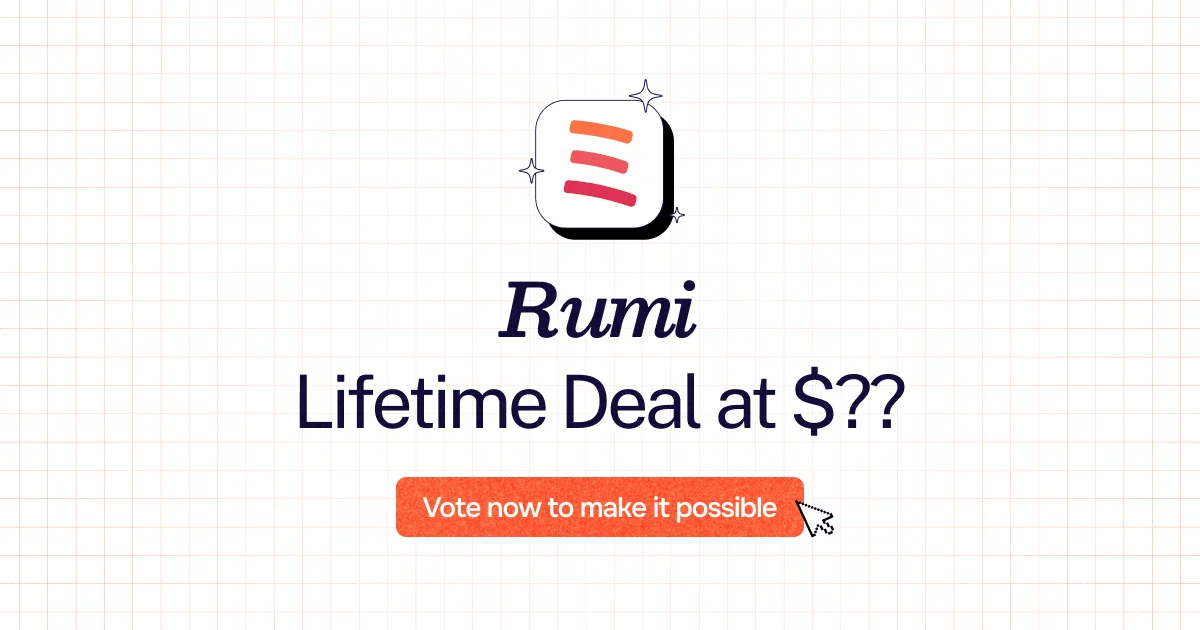 Prices Rumi Rumi Lifetime Deal: No More Recurring Expenses
