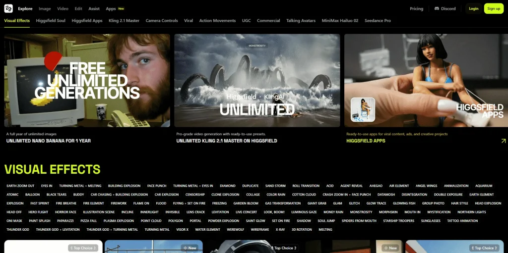 Higgsfield lifetime access