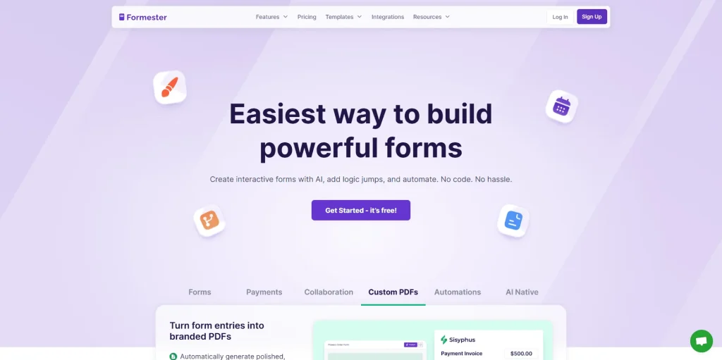 Formester lifetime access