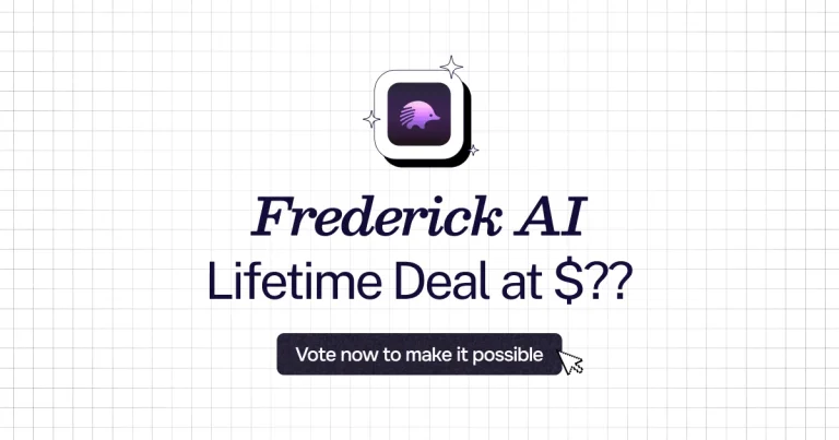 Frederick AI lifetime deal