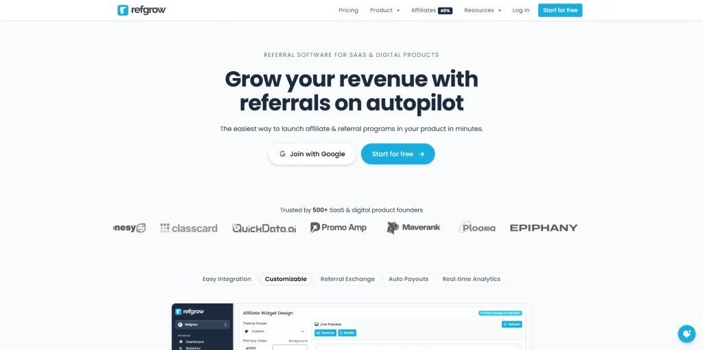 Refgrow lifetime access