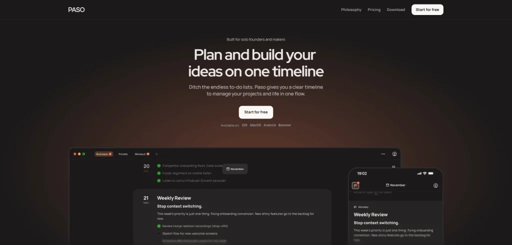 Paso lifetime access