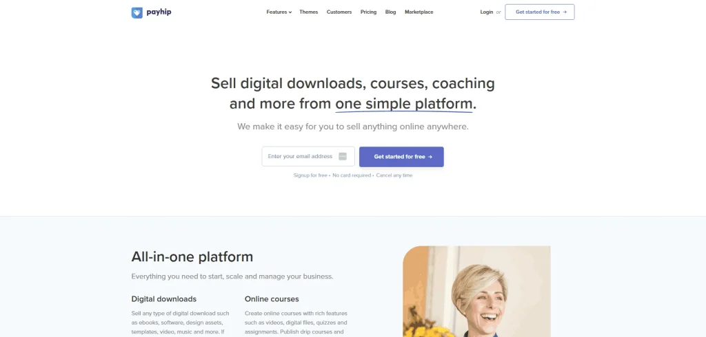 Payhip lifetime access