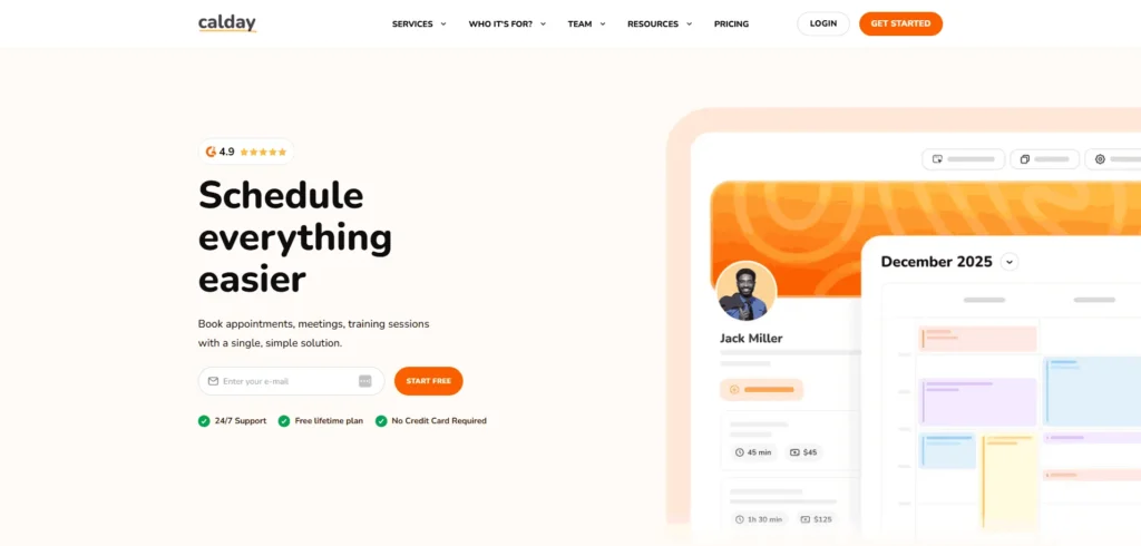 Calday lifetime access