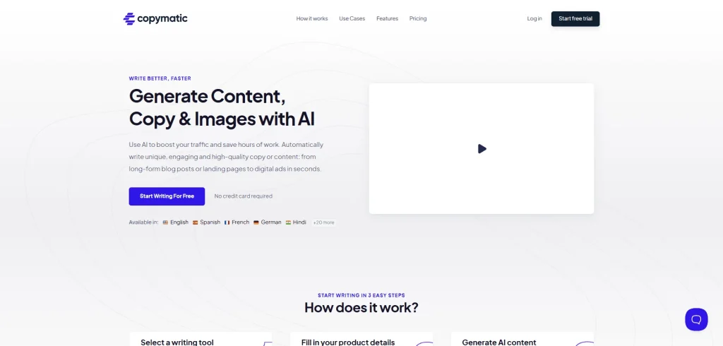 Copymatic lifetime access