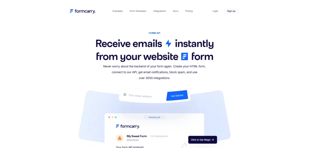 Formcarry lifetime access