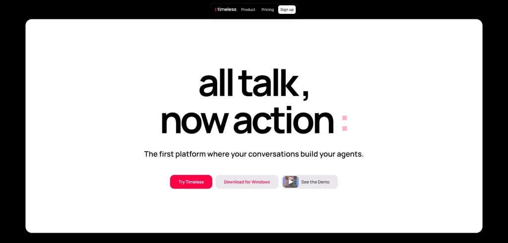 Timeless lifetime access