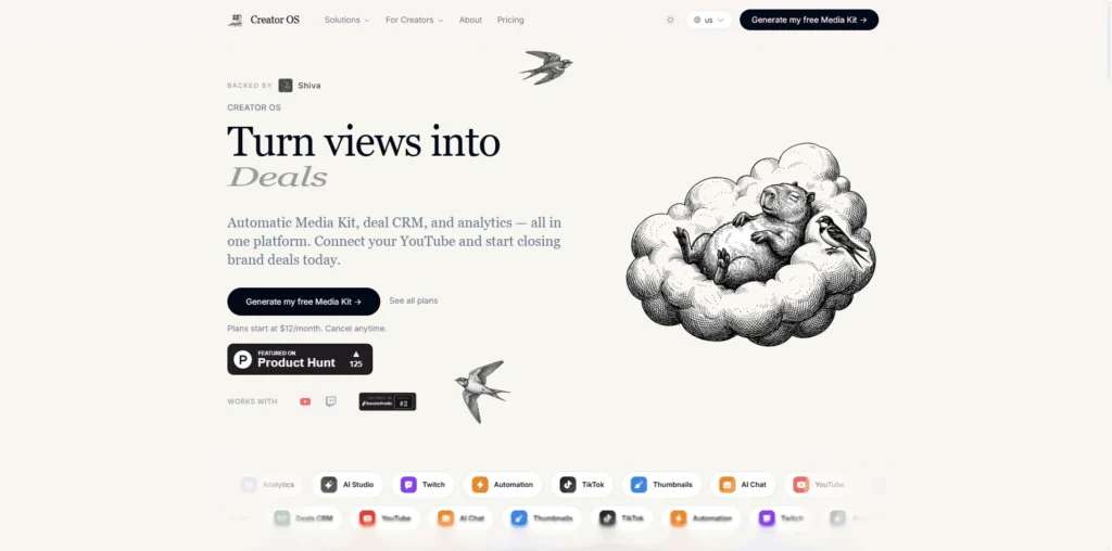 Creator OS lifetime access