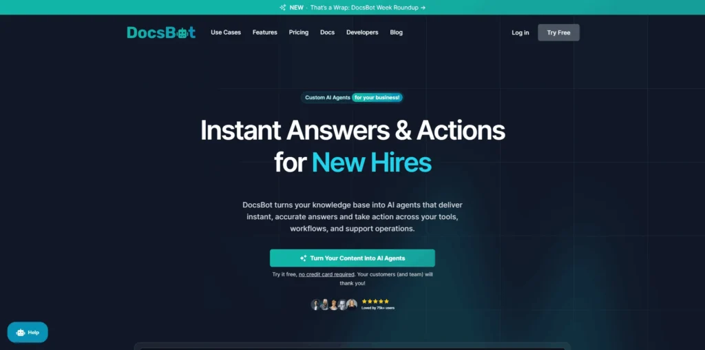 DocsBot lifetime access