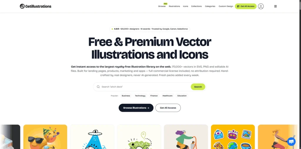 GetIllustrations lifetime access