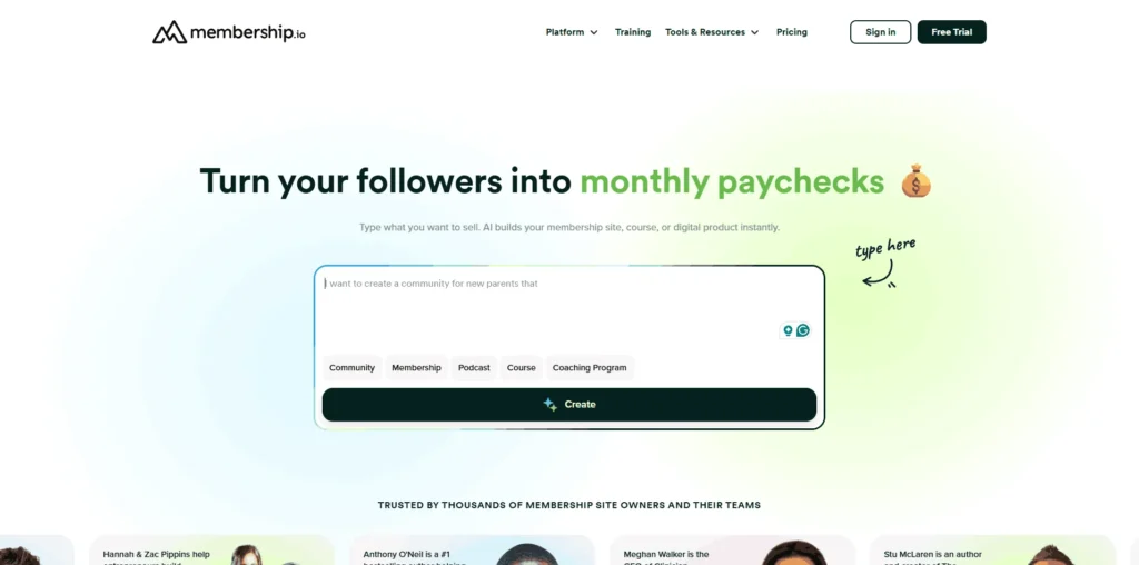 Membership.io lifetime access