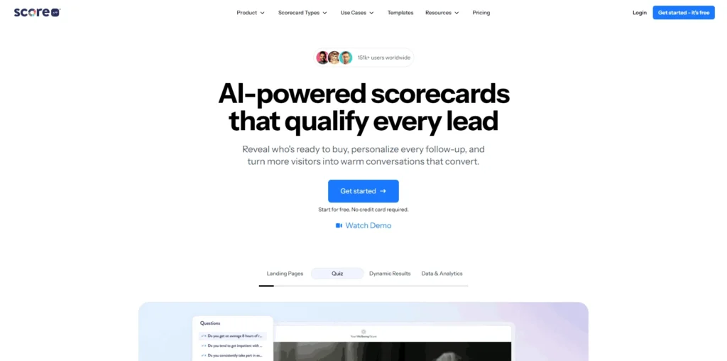 ScoreApp lifetime access