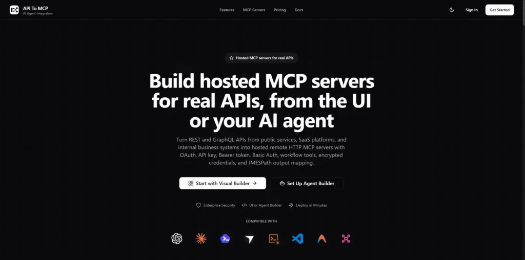 API to MCP lifetime access