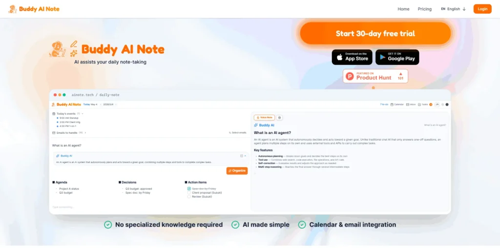 Buddy AI Note lifetime access