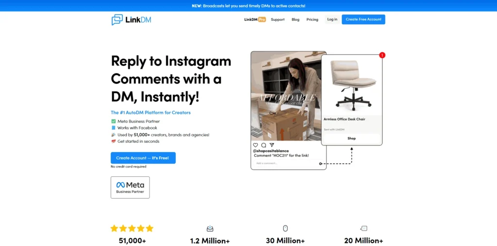 LinkDM lifetime access