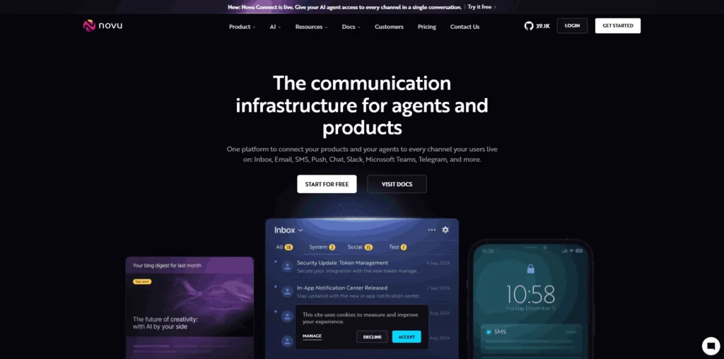 Novu lifetime access
