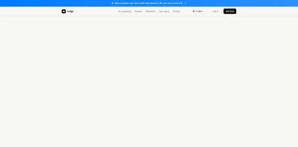 Nudge Task lifetime access