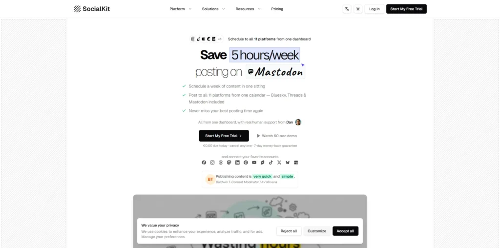 SocialKit lifetime access