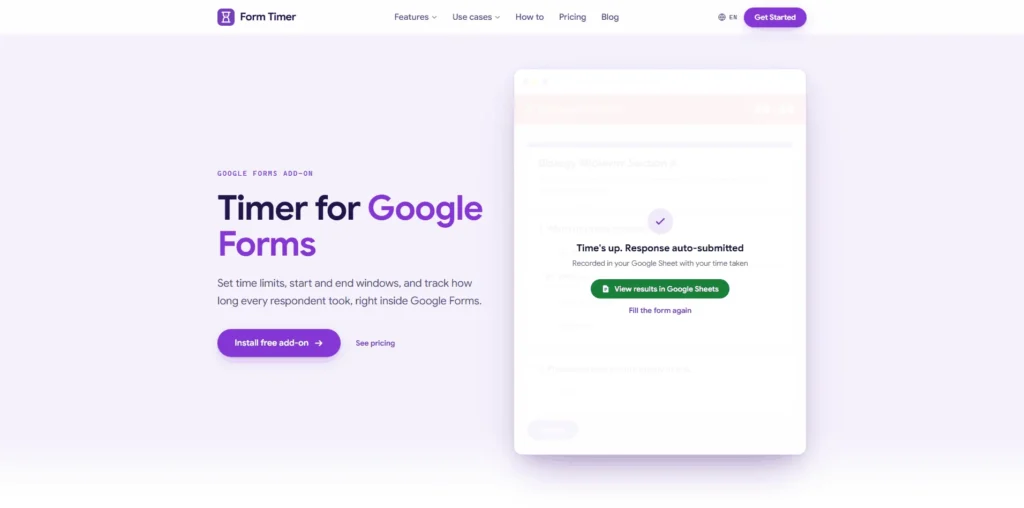 Form Timer lifetime access