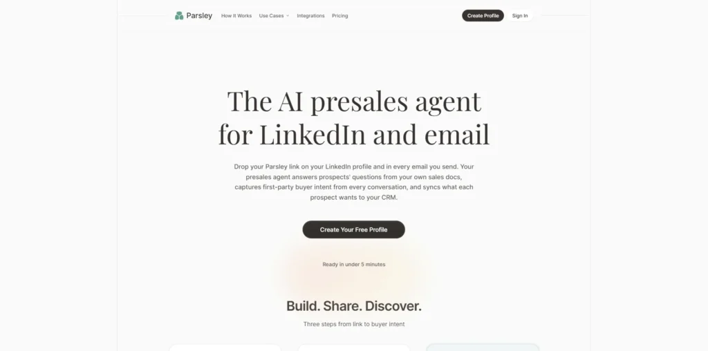 Parsley lifetime access