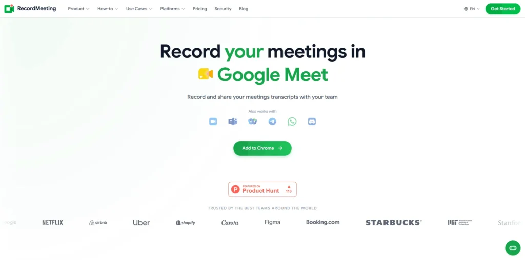 RecordMeeting lifetime access