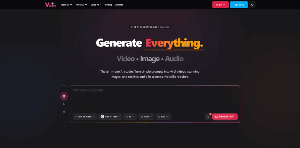 Vidofy AI lifetime access