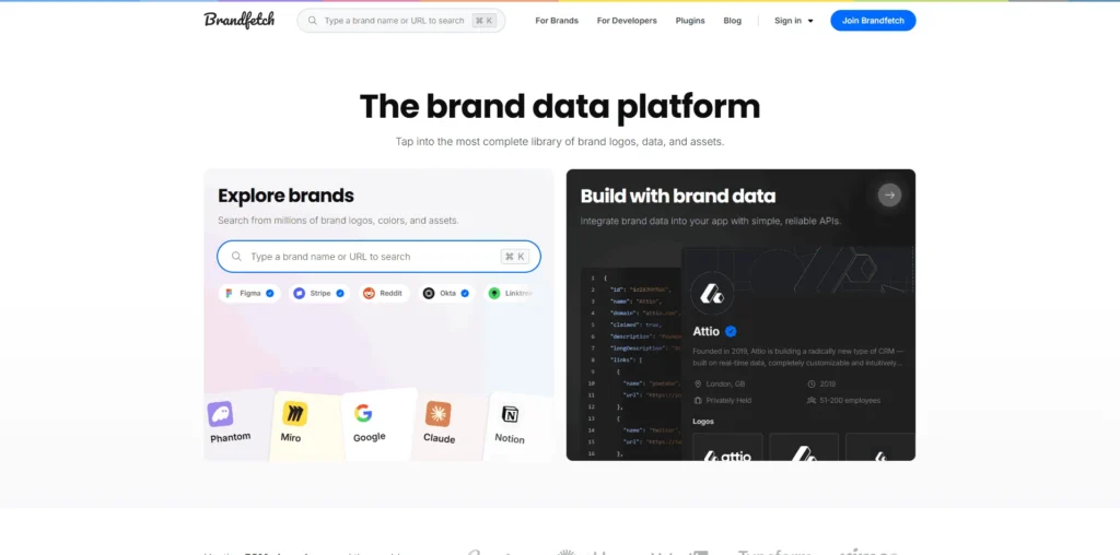 Brandfetch lifetime access