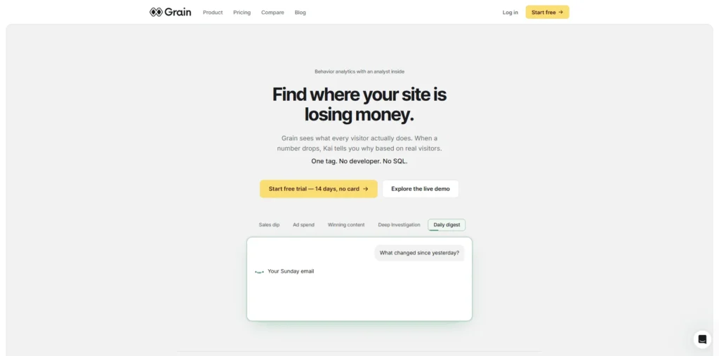 Grain lifetime access
