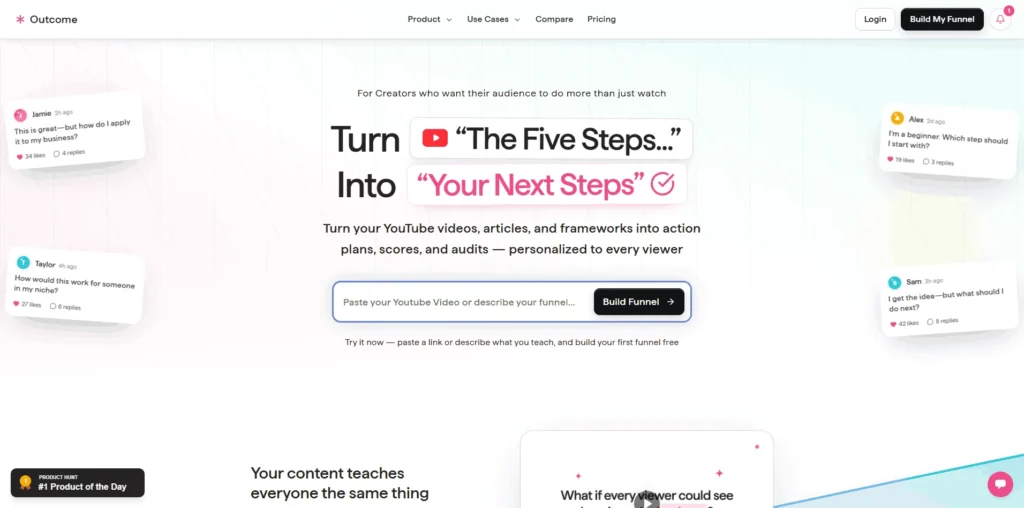 Outcome lifetime access