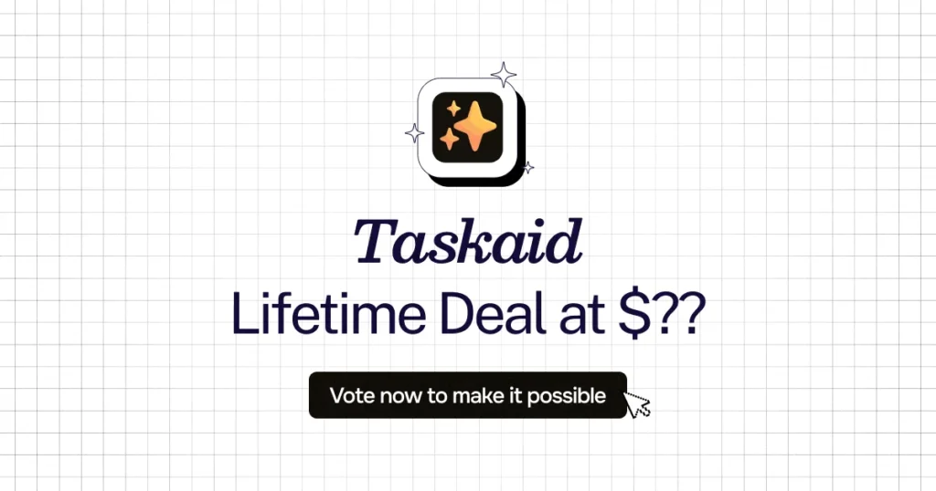 Taskaid lifetime access