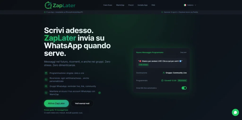ZapLater lifetime access