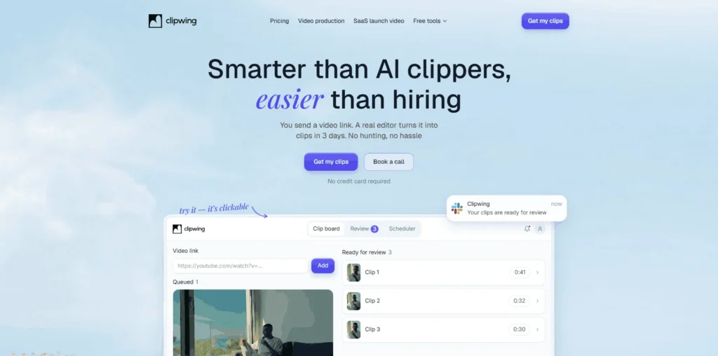 Clipwing lifetime access