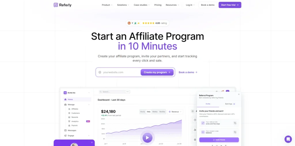 Referly lifetime access