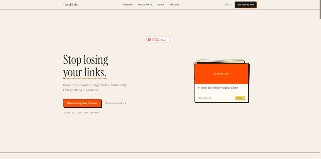 Send/links lifetime access