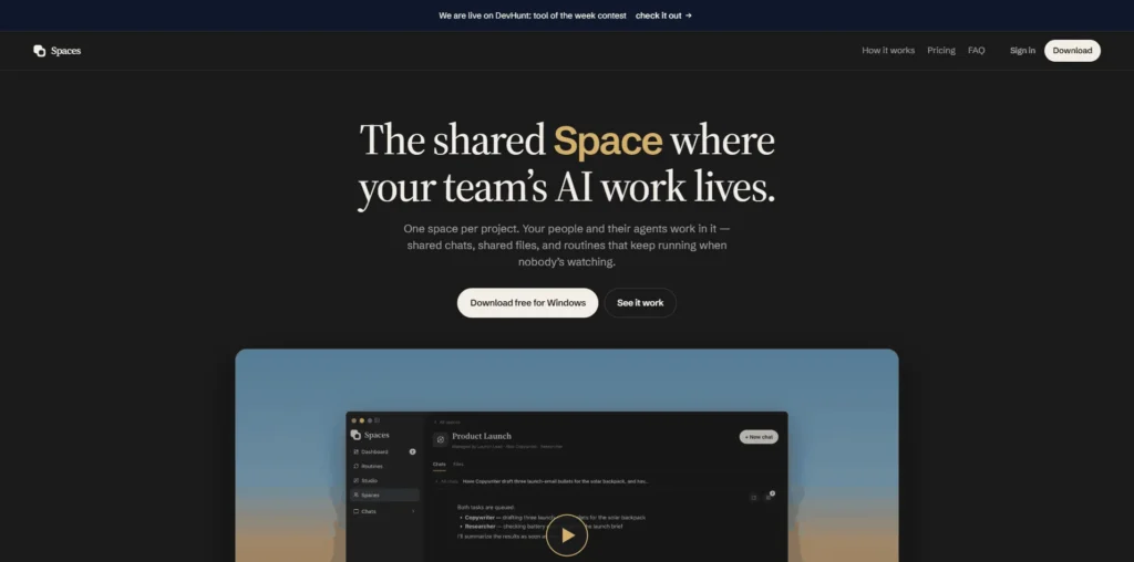 Spaces lifetime access