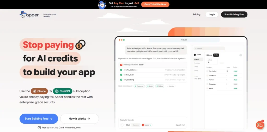 Apper lifetime access