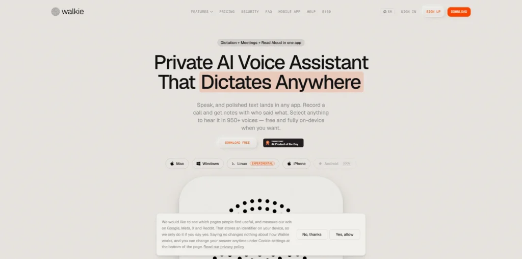 Walkie lifetime access